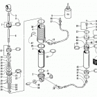 ZR 700 - LE Rear suspension front arm shock absorber (le-c)