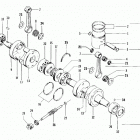 BEARCAT WT Поршень и коленвал
