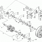 PANTHER 340 Вал приводной трака и тормоза