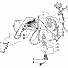 ZR 500 EFI LE - GREEN Панель приборов и датчики