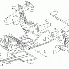 PANTHER 550 Передняя рама и подножки