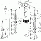 ZR 440 SNO PRO Задняя подвеска ,задний амортизатор