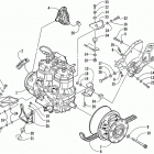 ZL 500 (BLACK) Опора двигателя и вариатор