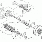 THUNDERCAT THC BLACK Вал приводной трака и тормоза