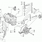 Z 370 Опора двигателя и вариатор