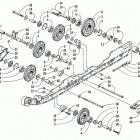 TRIPLE TOURING 600 Промежуточные колеса и оси