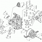 PANTERA 580 EFI Опора двигателя и вариатор