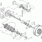 PANTERA 1000 Вал приводной трака и тормоза