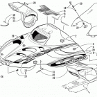 Z 440 SNO PRO Капот и ветровое стекло