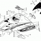 ZR 440 SNO PRO Капот и ветровое стекло