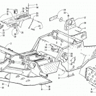 BEARCAT 440 I Передняя рама, подножки и защитный кожух