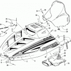 BEARCAT 340 Капот и ветровое стекло