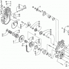 ZR 500 EFI Drive  /  reverse dropcase assembly (optional)