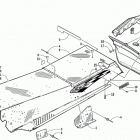 ZR 500 EFI Шасси и задний бампер