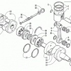 POWDER SPECIAL 600 Поршень и коленвал