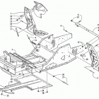 POWDER SPECIAL 700 Передняя рама и подножки