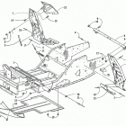 PANTERA 580 EFI Передняя рама и подножки