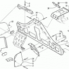 Z 440 SNO PRO Крепление рулевого управления