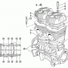 PANTHER 340 Картер и блок цилиндр