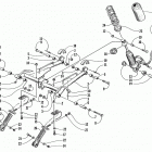 POWDER SPECIAL 2K Rear suspension - front arm assembly