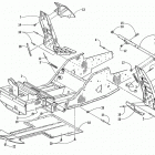 POWDER SPECIAL 2K Передняя рама и подножки