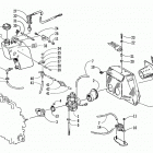 BEARCAT WIDE TRACK Карбюратор, топливный насос, масляный бак, и глуши...