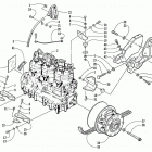 THUNDERCAT MC BLACK Engine and related parts (mc)
