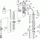 ZR 440 SNO PRO Задняя  подвеска, передний амортизатор