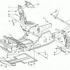 PANTERA 1000 Передняя рама и подножки