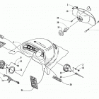 BEARCAT 440 Фара и приборная панель