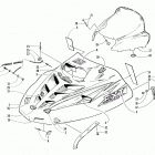 EXT 600 Капот и ветровое стекло