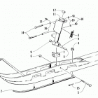 BEARCAT 550 Лыжа