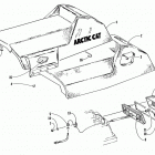 ZR 580 EFI Seat and taillight assemblies