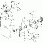 COUGAR Карбюратор, топливный насос, масляный бак, и глуши...