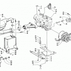 JAG Опора двигателя и вариатор