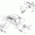 BEARCAT 340 Фара и приборная панель