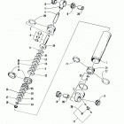 ZR 440 Rear suspension - rear arm shock absorber