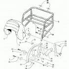 PANTERA Задняя спинка сидения