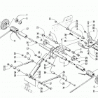 EXT 600 Задняя подвеска, рычаги