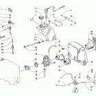 PANTHER 440 Oil tank, carburetor, fuel pump, silencer