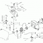 BEARCAT 440 Карбюратор, топливный насос, масляный бак, и глуши...