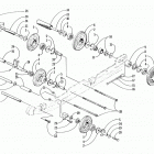 EXT 580 EFI Вспомогательные колеса