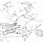 PANTERA Передняя рама и подножки