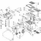 ZR 440 Intake, oil tank, and fuel pump