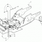 ZR 440 Передняя рама и подножки