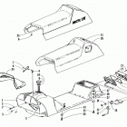 JAG Gas tank, seat and taillight assembly