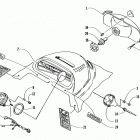 BEARCAT WIDE TRACK Фара и приборная панель