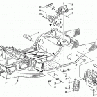 THUNDERCAT MC Передняя рама и подножки
