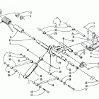 POWDER EXTREME Задняя подвеска ,задний рычаг
