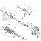 ZRT 600 Вал приводной трака и тормоза
